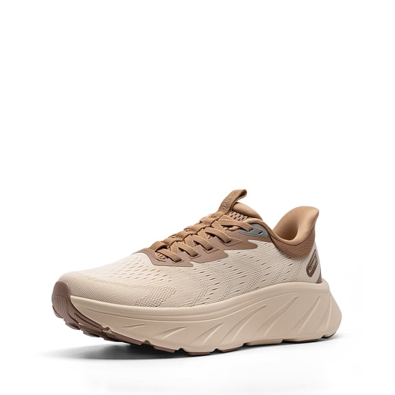 ALLSWIFIT Women's Slip On Stability Walking Shoes Cushioning Hands Free Non-Slip Breathable Comfortable Workout Tennis Running Gym StediBase Fashion Sneakers