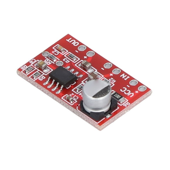 LYUMO Mic Preamp Module,Amplified Board Module Two Channel Design Stable Durable Dynamic Microphone Preamplifier Board,AD828 Amplified Board Module