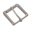thumbnail image 2 of 1 3/8" (35 mm) Nickle Free Single Prong Square Roller Belt Buckle, 2 of 2