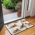 thumbnail image 2 of German Shepherd Dogs with Flowers Door Rugs,Washable Non Slip Door Mats Indoor,Decorative Door Mats,Entry Mat Indoor for Entrance,Bedroom,Kitchen,Bathroom,30"x17", 2 of 6