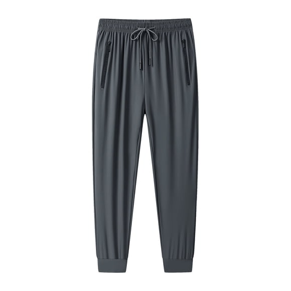 TINZ Men's Breathable Loose Fit Air Conditioning Sports Pants Ice Silk Trousers For Summer Outdoors Tech Mens Pants Cut Jean