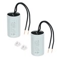 thumbnail image 1 of CBB60 7uF Capacitores de arranque, AC 450V 2 Cables 50/60Hz Cilindro 60x35mm, 2Set, 1 of 5