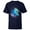 Navy, variant on Avengers: Endgame Logo Blurred Ink - Short Sleeve T-Shirt for Kids - Customized-Red