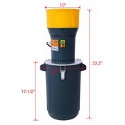 25L Grain Mill Grinder Electric Corn Grinder, Grain mills Mill Flour Mills Molino de Maiz, Farm Home Electric Grinder for Corn Grain Feed, Wheat Grinder with 5 Grinder Sieves+1Wrench