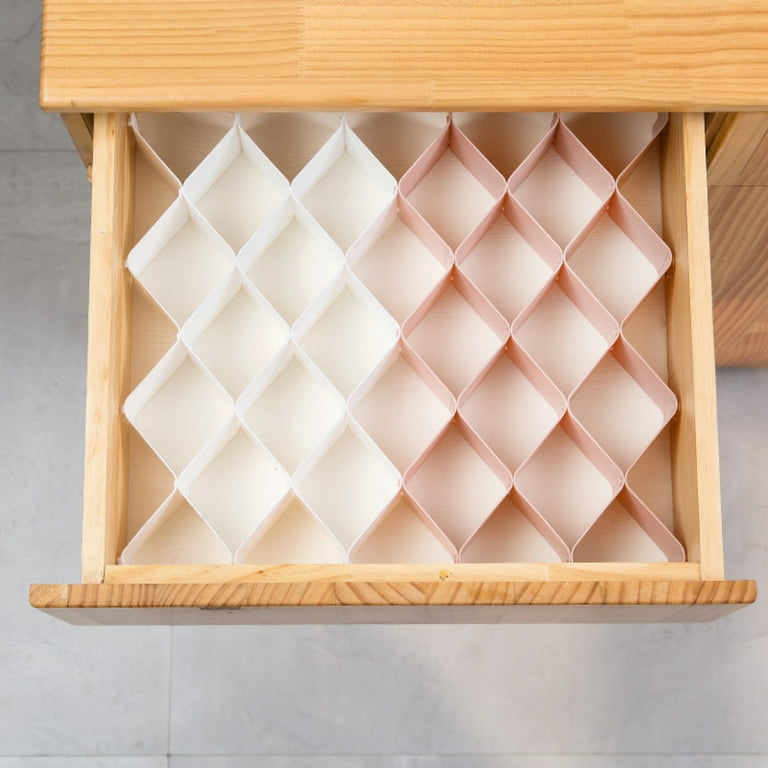 Honeycomb Drawer/Shelf Organiser Random Color Pack of 8 Straps By AK –