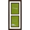 Canopy Thin 2 Openings 5" x 7" Brown Frame