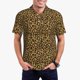 thumbnail image 1 of Balery Gold Glitter Leopard Camisa Polo de Hombre con Estampado, de Manga Corta y Tejido Medio, Camisa Tipo Golf Polo-X-Large, 1 of 6