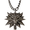 thumbnail image 1 of JINX The Witcher 3 Necklace with White Wolf Medallion, 1 of 2