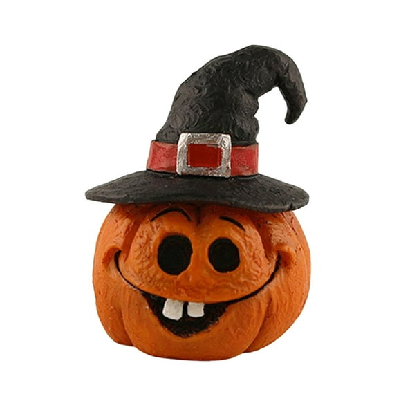 Adornos de Halloween Estatuilla Macarena Decoración de Mesa Centro de Mesa Accesorios Fotográf Cabeza de calabaza Estatuilla de Halloween