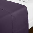 thumbnail image 2 of Mellanni Twin-XL Flat Sheet Only, Hotel Luxury Soft Microfiber Top Sheet, 1 Piece, Purple, 2 of 7