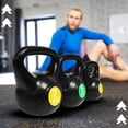 thumbnail image 3 of Set Pesas Rusas kettlebell 6.6, 11 Y 15.4 Libras CENTURFIT 15 Kg Crossfit Gym, 3 of 10