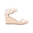thumbnail image 2 of Gentle Souls by Kenneth Cole Womens Charli Woven Ankle Strap Espadrilles, 2 of 3