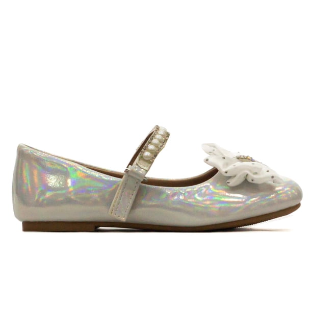 Flats para Niña Coqueta 202201Z plateado 17.5