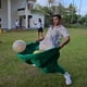thumbnail image 3 of Pantalones extragrandes Granny Pants Yard Game con 8 bolas y bomba, 3 of 6