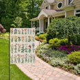 thumbnail image 2 of Yayeee Garden Flag 12"x18" Double Sided Outdoor Yard Lawn Holiday Decorations, Red Floral, 2 of 6