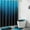 Teal, variant on Dznils Black and Blue Ombre Shower Curtain Set with Rug, 16pc Modern Bathroom Decor Set, 72" x 72"