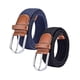thumbnail image 2 of Cinturones de mujer x 2 piezas - Cinturón elástico para mujer, cinturones de mujer para jeans y pantalones, cinturón de lona fino. Cinturón trenzado de lona elástica para mujer - Cinturones de mujer, 2 of 8