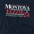 thumbnail image 2 of Princess Bride T-Shirt Montoya And Fezzik For President 24 Unisex Graphic Tee for Men & Women, 2 of 7