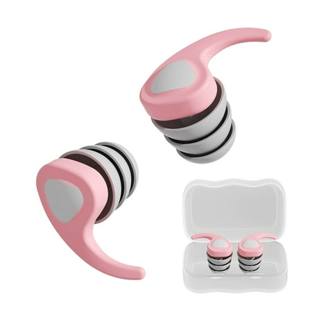 

Three Of Silicone Earplugs Noise Reduction