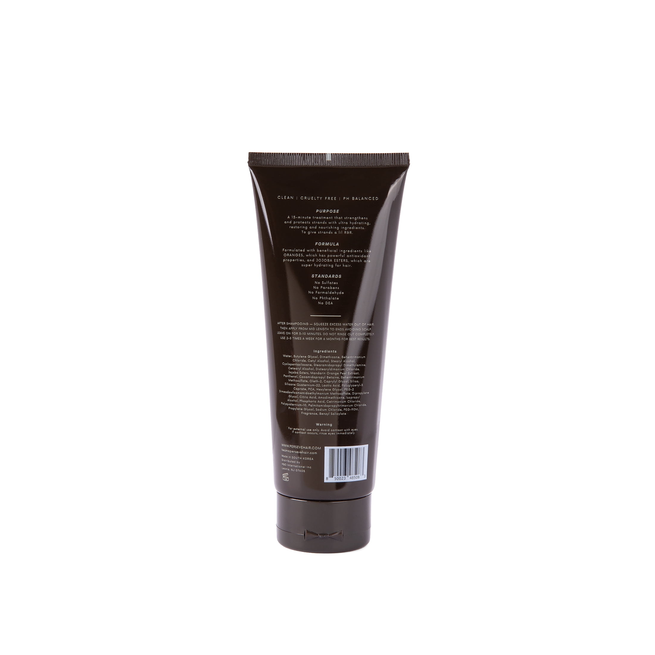 Perseve Hair Ultra Hydrating R&R Deep Conditioning Hair Mask, For Damaged Hair, 5 fl oz
