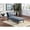 Navy, variant on Contemporary Style Chaise | Adjustable for Different Positions | Convenient Overnight Accommodation