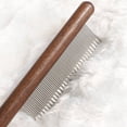 thumbnail image 2 of ACDANC Dog Comb,Natural Wooden Structure Dog Grooming Kit,Fashionable And Environmentally Friendly Flea Comb,Style 2, 2 of 3