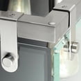 thumbnail image 5 of Urban Ambiance Luxury Mid-Century Modern Hall & Foyer, Size: 28-3/8"H x 14-3/4"W, with Luxe Style Elements, Brushed Nickel Finish and Clear Shade, UHP2443, 5 of 7