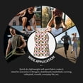 thumbnail image 7 of Hirioo Abstract Pink Plaid Butterfly for Men's Workout Tank Top Sleeveless Shirts Quick Dry for Men-Large, 7 of 7