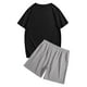 thumbnail image 5 of Playeras Negras Para Hombre Algodon, Camiseta De Manga Corta Con Cuello Redondo Y Estampado A La Moda Para Niñas Y Niños, Camiseta Holgada De Verano, Camisetas Casuales, 5 of 5
