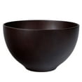 thumbnail image 3 of AURARMLET Coffee Colored Wood Bowl for Serving 1Set 4.56X4.56X2.67in, 3 of 8