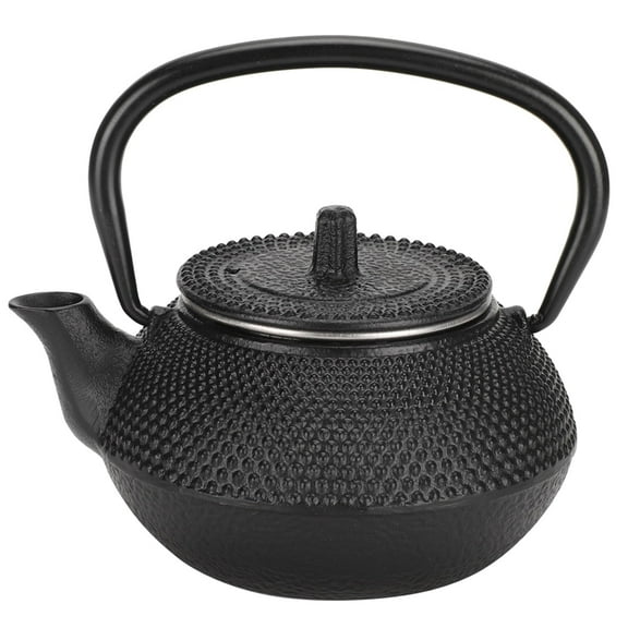 Greensen Cast Iron Tea Pot 0.3L Home Use Kettle with Strainer Modeled on Japanese Tea Boiler,Tea Ware