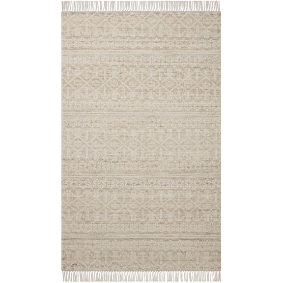 Angela Rose x Loloi Rivers Sand / Ivory 5'-0" x 7'-6" Area Rug