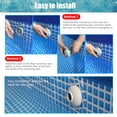 thumbnail image 3 of Swimming Pool Outlet Nozzle, Tight Fit Enduring Stable Connection Pool Strainer Connector Rubber Seal Circle  for Pool Filter System, 3 of 7