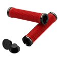 thumbnail image 1 of SRAM Locking Grips with Clamps and Plugs (Red), 1 of 2