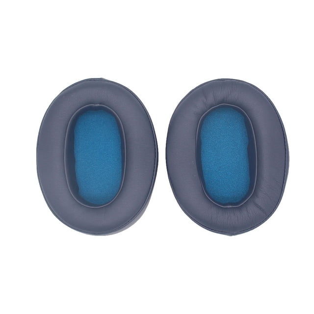 Injueey Almohadillas para los oídos, accesorios, cojines elipses, cubierta para auriculares en la oreja, piezas de reparación, reemplazo de Relojes inteligentes Azul