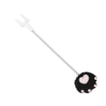 thumbnail image 3 of At Elastic Spring Toy, Cat Elastic Spring Toy Pet Teaser Toy Metal Wire Spring Funny Cat Stick Pet Toy  For Cat Racks Cat Paw Black, 3 of 8