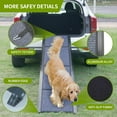 thumbnail image 5 of ABORON 71" Extra Long Dog Ramp for SUV Car, Folding Pet Ramp for Large Dogs with Non-Slip Soft Rug Surface, Sturdy Safe Dog Outdoor Steps for Car, SUV, Truck, Up to 250Lbs, 5 of 8