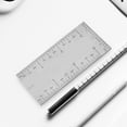 thumbnail image 5 of Huluwajiuyeye Stainless Steel Square Edge Precision Ruler Home & Tool Durable & Accurate Measuring And Cut Any Shape Angle Gauge Set Post Hole Foam Mix Fence Post 6x6 2 Axis Digital Readout Wire, 5 of 5