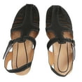 thumbnail image 2 of Sandalias negras para mujer,Sandalias para mujer talla 37 Sandalias para mujer Plataforma negra para mujer Materiales ecológicos, 2 of 8