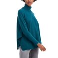 thumbnail image 2 of Alfani Womens Solid Pullover Sweater, Green, Small, 2 of 3
