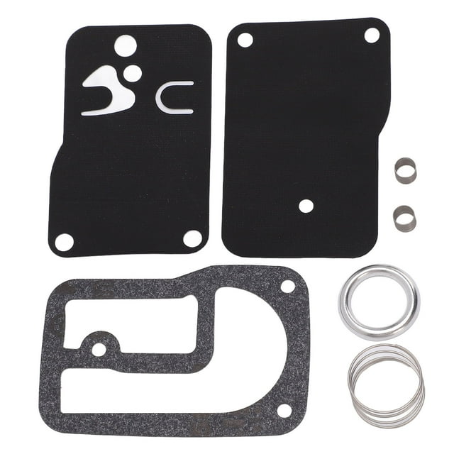 Kit de reparación de bomba de combustible de 7 piezas 393397, reemplazo de junta para carburador doble, motor de 16-18 HP