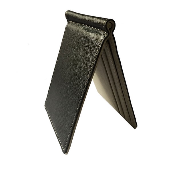 TIMIFIS Portefeuille pour Hommes Portefeuille Femmes Portefeuille en Similicuir Étui à Cartes Porte-Cartes Portefeuille pour Hommes Portefeuille à Pince Multifonction -
