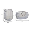 thumbnail image 7 of Chicmine Mesh Laundry Bag Large Capacity Collapsible Laundry Hamper Laundry Basket Portable Handles Laundry Organizer Storage Basket for Clothes and Laundry Storage Home, 7 of 7