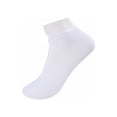 thumbnail image 3 of Unique Bargains Ladies Low Cut Stretch Cuffs Ankle High Socks 10 Pairs, 3 of 6