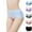 Purple, variant on Women's Undergarments for Everyday Comfort Lightweight Breathable Mid-Waist Briefs for Women - Everyday Wear 5PCS