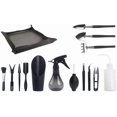 thumbnail image 1 of Set Of 14 Mini Plant Tools - For Bonsai - Pruner - Pruner - Mini Rake - String Trimmer, 1 of 5