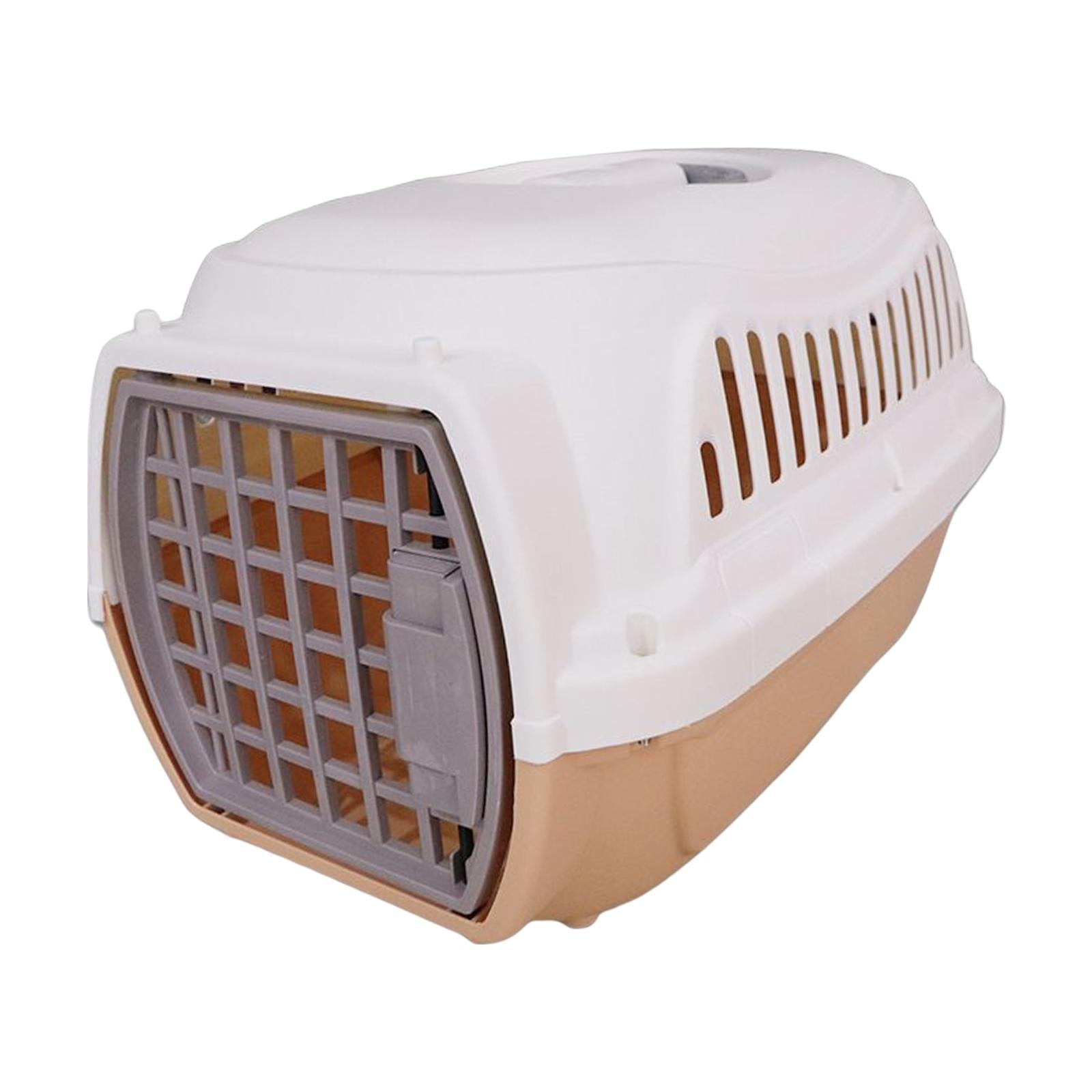 Lekereise 2-in-1 Dog Carrier for Medium Dogs Large Cat Car Carrier for 2  Cats, Double Cat Travel Carrier with Litter Box, Pet Kennel Shelter Crates
