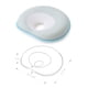 thumbnail image 3 of Almohada Almohada de bebé para recién nacido Prevención de cabeza plana Cómoda almohada moldeadora de cabeza de bebé Almohada de espuma viscoelástica para bebés de 0-12 meses 1 1, 3 of 5