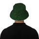 thumbnail image 5 of Fotbe Emerald Green Sparkling Sombrero Tipo Pescador con Estampado – Sombrero de Sol de Algodón de Moda para Playa, Golf, Pesca, 5 of 6