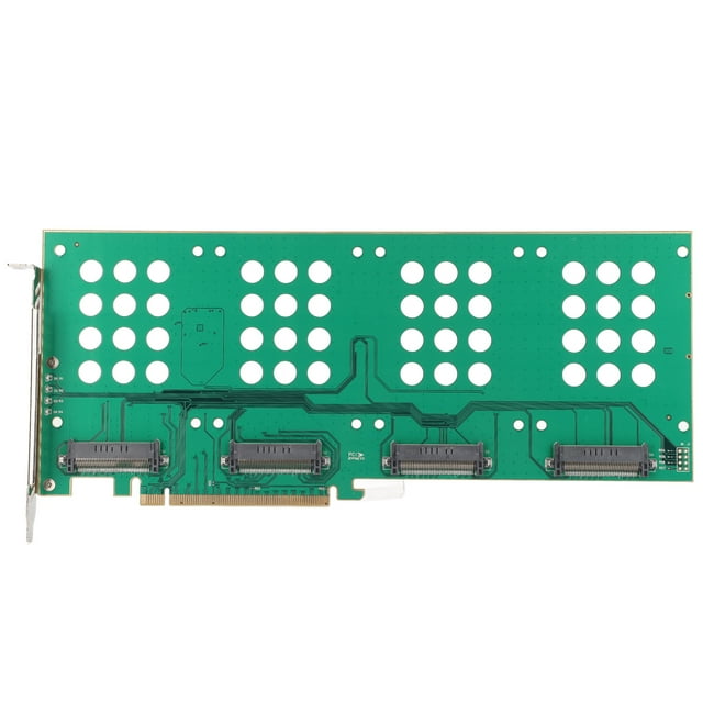 Nvme Carte Adaptateur, Carte Riser PCIE3.0 X16 Extension de Disque de Carte Fidèle à Sa Promesse